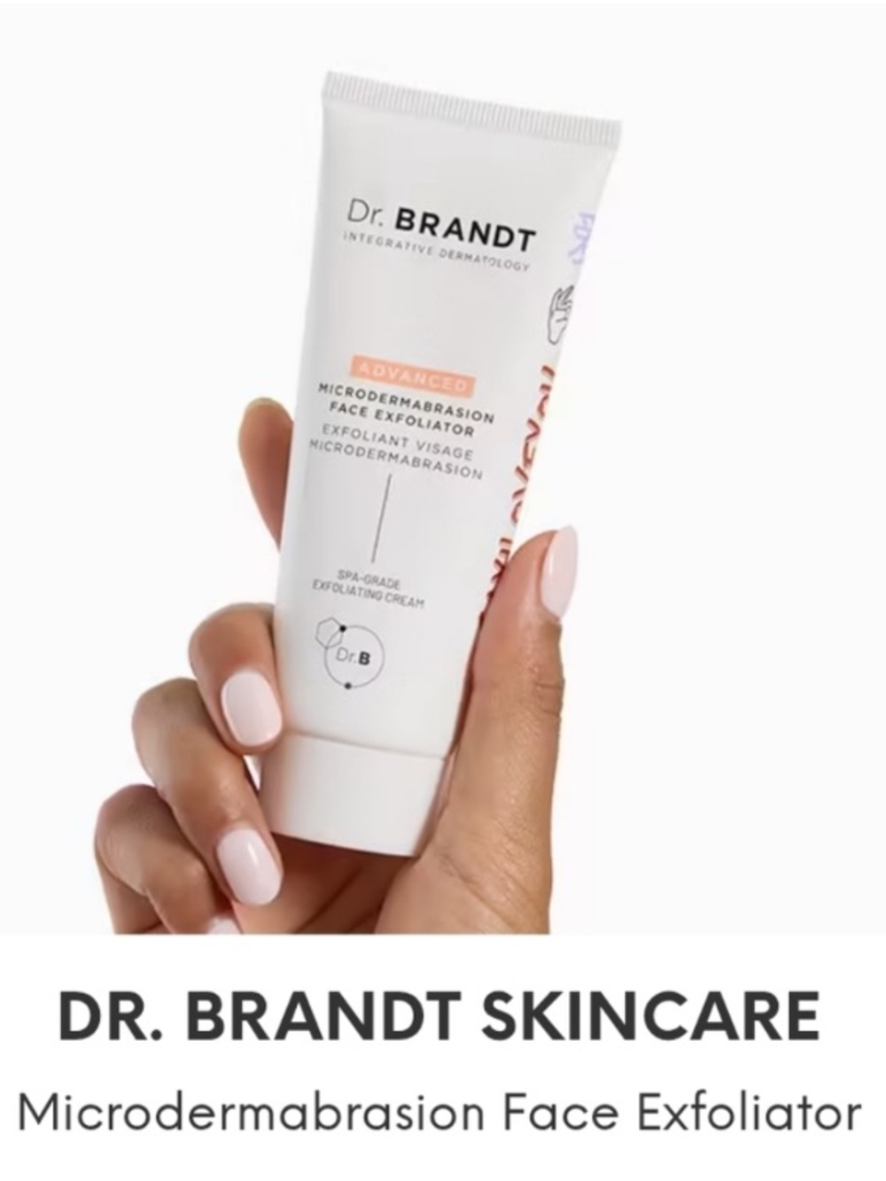 Dr. Brandt Advanced Microdermabrasion Face Exfoliator -NEW! RV $79